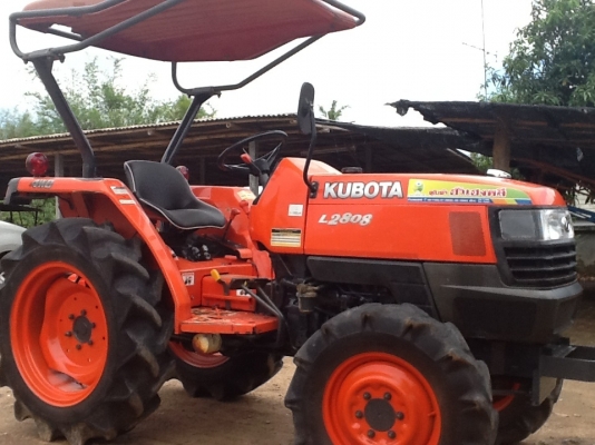 คูโบต้า L2808 4 WD 2 เพลา ตัวเปล่า สภาพดี ถูกๆทำงาน 1129 ชั่วโมง