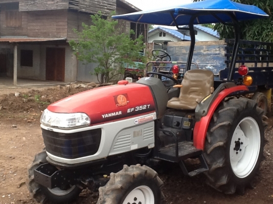 ยันร์ม่า 352 T 4 WD 2 เพลาตัวเปล่า ทำงาน 1050 ชั่วโมงใช้งานได้เลย