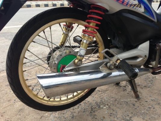 เวฟ 100 U - box ปี 49 เครื่องดี สีสวย ทะเบียนไม่ขาด ชุดโอนครบ