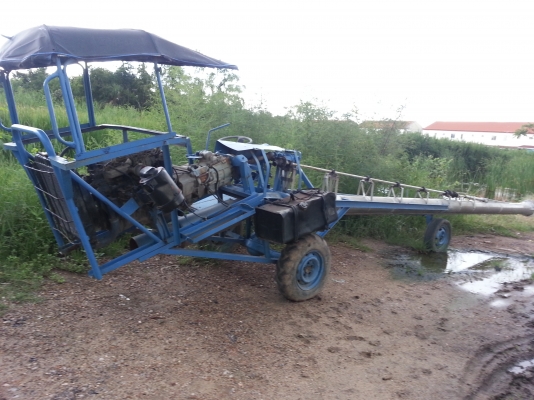 ขายเครื่องสูบน้ำท่อสเตนเลสขนาด 8"ยาว 10เมตร แบบขับเคลื่อนได้ 089-8374018