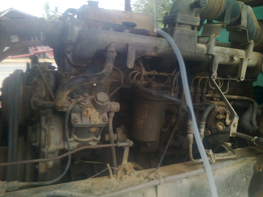 10 ล้อ เทเลอร์บรรทุกรถเกี่ยวข้าว  2 เพลา