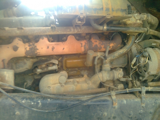 10 ล้อ เทเลอร์บรรทุกรถเกี่ยวข้าว  2 เพลา