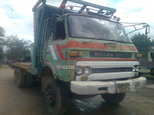 10 ล้อ เทเลอร์บรรทุกรถเกี่ยวข้าว  2 เพลา