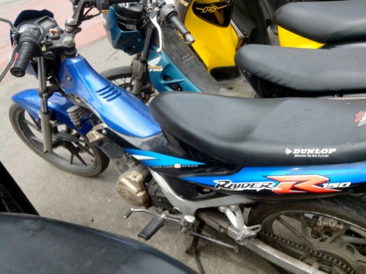 ขาย Suzuki Raider 150 สตาร์ทมือ,ล้อแม็ก,เครื่องดี