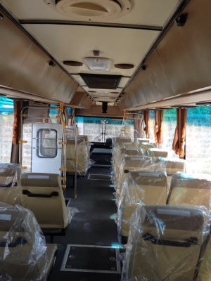 ขายบัสแอร์ 28 ที่นั่ง  BENZ ถูกอย่างแท้จริง  คัทซีห้างแท้ ทรงใหม่แปลง NGV แล้ว พร้อมใช้ ราคาถูกมาก