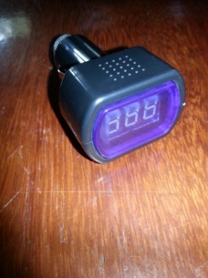 เครื่องวัดแบ๊ตเตอรีในรถยนต์ แบบพกพาสดวกมากๆ