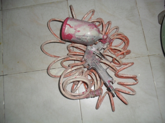 ขายปั๊มลมมือสอง ขนาด 2 hp  24 liter