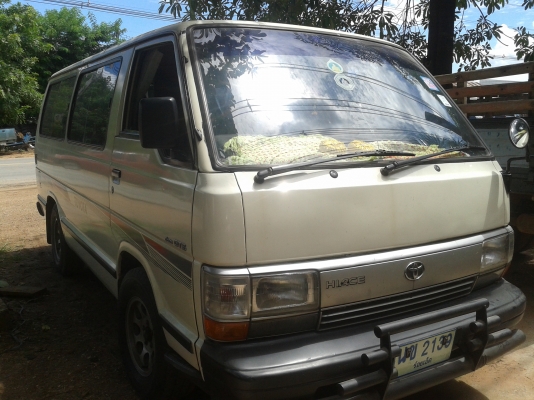 ขายรถตู้ TOYOTA ปี 31 (LH61V)(2L) เครื่องแน่น แรง ดี รถสวยๆ พร้อมโอน พร้อใช้งาน...