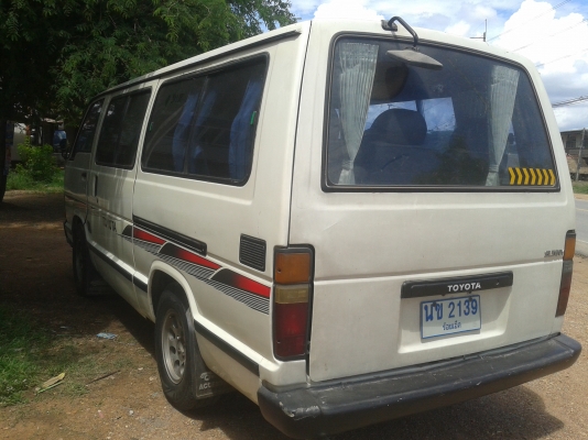 ขายรถตู้ TOYOTA ปี 31 (LH61V)(2L) เครื่องแน่น แรง ดี รถสวยๆ พร้อมโอน พร้อใช้งาน...