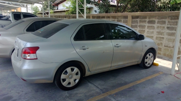 ฝากขายด่วนๆ รถเก๋งโตโยต้า NEW VIOS ปี 2007 เกียร์ออโต้ ติดแก๊สระบบหัวฉีดจากโรงงาน