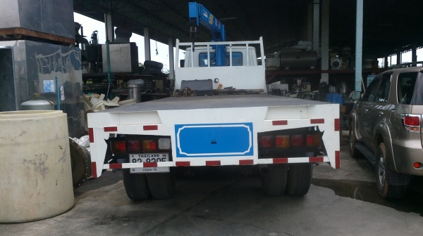 ขายรถบรรทุก 10 ล้อ NISSAN UD พร้อมเฮี้ยบเครน 4.5 ตัน พื้นเรียบ สวย ขายรถบรรทุก 10 ล้อ NISSAN UD พร้อมเฮี้ยบเครน 4.5 ตัน พื้นเรียบ สวย