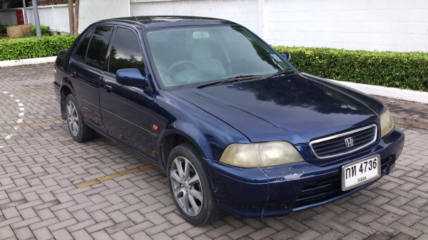 ขายด่วน ไม่มีที่จอด Honda City ปี 97 พร้อมใช้ จัดได้ 100,000