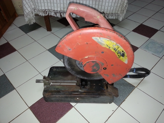 ขายไฟเบอร์ตัดเหล็ก14นิ้วยี่ห้อMaktec by makitaพร้อมใช้งานคับ