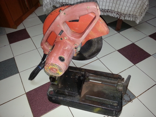 ขายไฟเบอร์ตัดเหล็ก14นิ้วยี่ห้อMaktec by makitaพร้อมใช้งานคับ