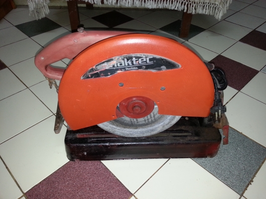 ขายไฟเบอร์ตัดเหล็ก14นิ้วยี่ห้อ maktecพร้อมใช้งาน