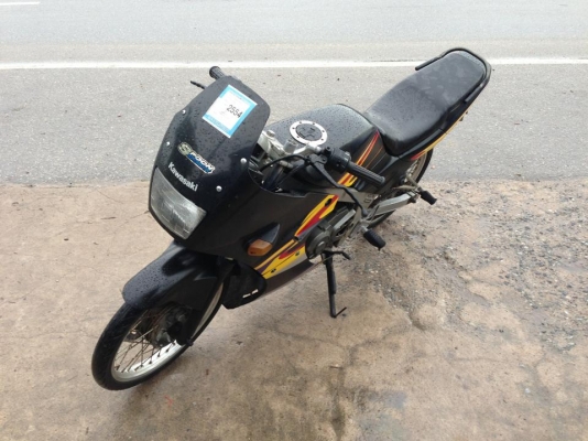 คาวาซากิ KR150cc เครื่องดี สีสวย ทะเบียนขาด 2 ปี ชุดโอนครบ