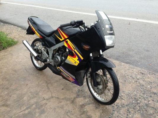 คาวาซากิ KR150cc เครื่องดี สีสวย ทะเบียนขาด 2 ปี ชุดโอนครบ