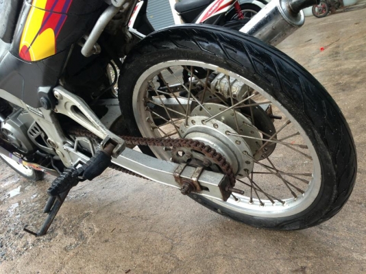 คาวาซากิ KR150cc เครื่องดี สีสวย ทะเบียนขาด 2 ปี ชุดโอนครบ