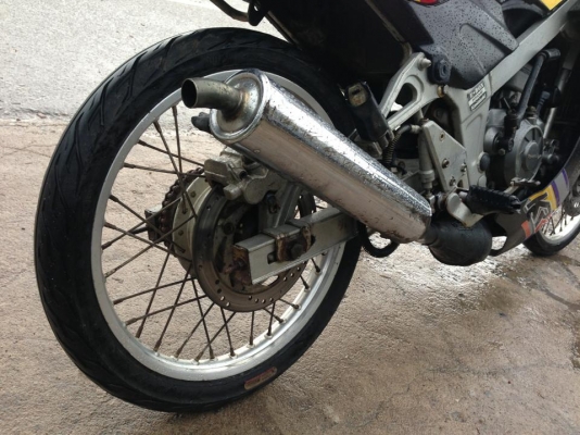 คาวาซากิ KR150cc เครื่องดี สีสวย ทะเบียนขาด 2 ปี ชุดโอนครบ