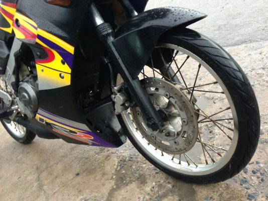 คาวาซากิ KR150cc เครื่องดี สีสวย ทะเบียนขาด 2 ปี ชุดโอนครบ