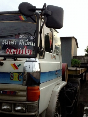 ขายรถบรรทุกเทนเลอร์พร้อมหาง hino 221เดิมๆ