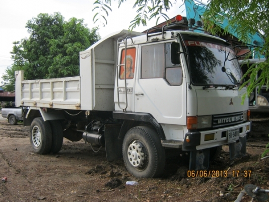 ขายรถบรรทุกหกล้อดั้ มิซูบิชิ FK 455H เครื่อง6D14 เครื่อง 175 แรงม้า เกียร์HO