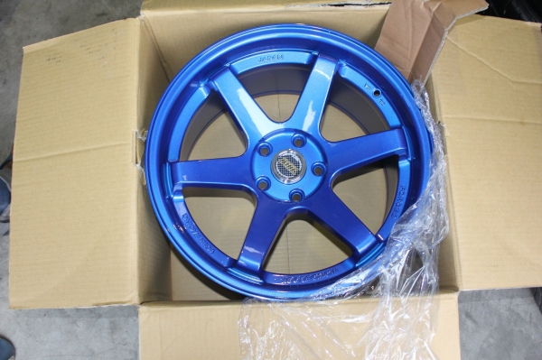 TE37 ไหม่ล่าสุด สีเดิมจากโรงงาน ขอบ18 F9.5 R10.5 ET25/30  ราคาพิเศษ 2xxxx