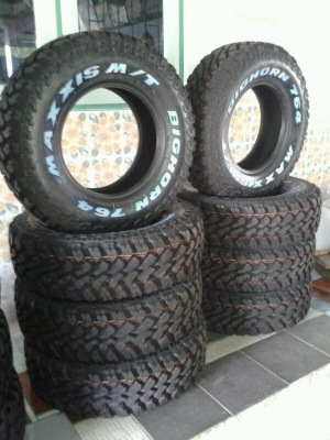 ขายยางใหม่ Mud Maxxis 764 ขนาด 245/75R16 ปี 13 ขายยางใหม่ Mud Maxxis 764 ขนาด 245/75R16 ปี 13