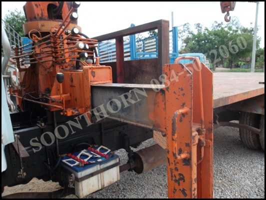 ขายด่วน รถบรรทุก 6 ล้อ ISUZU ROCKY 145 แรง พร้อมเครน 3 ตัน 3 ปลอก รถพร้อมใช้งาน ราคาสุดคุ้ม