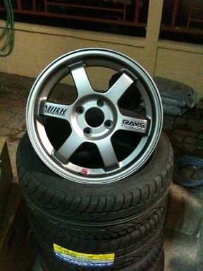 ขายแม็ก TE37 ขอบ15 ขายแม็ก TE37 ขอบ15