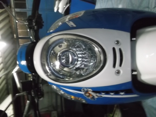 ขายฮอนด้าสกู๊ปปี้ไอ ปี2012-2013 สีน้ำเงิน ขาว