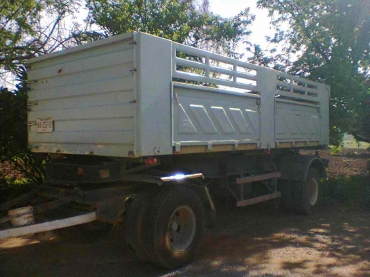 ลูกพ่วง สามมิตร ลอนเฉียง ดัมพ์ ยาว 6 เมตร ปี 37