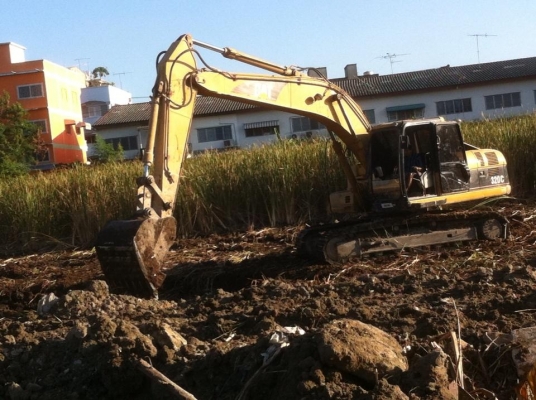 CAT 320 C บูม-อาร์มสวย เครื่องแห้ง เอวแน่น ไฟฟ้าครบ มีลายหัวเจาะ