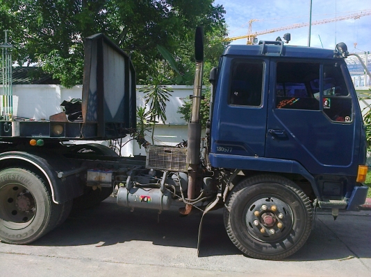 (18ล้อ) หัวลาก 220แรง+หางพื้นเรียบ FUSO FN527และหางพนัส 12ม. (18ล้อ) หัวลาก 220แรง+หางพื้นเรียบ FUSO FN527และหางพนัส 12ม.