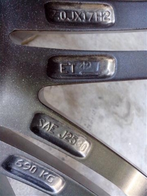 ขาย LENSO ขอบ 17 พร้อม Yokohama 205/45/17 ดอกเต็ม