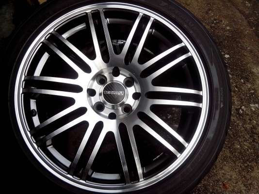 ขาย LENSO ขอบ 17 พร้อม Yokohama 205/45/17 ดอกเต็ม