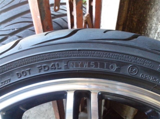 ขาย LENSO ขอบ 17 พร้อม Yokohama 205/45/17 ดอกเต็ม