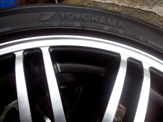 ขาย LENSO ขอบ 17 พร้อม Yokohama 205/45/17 ดอกเต็ม