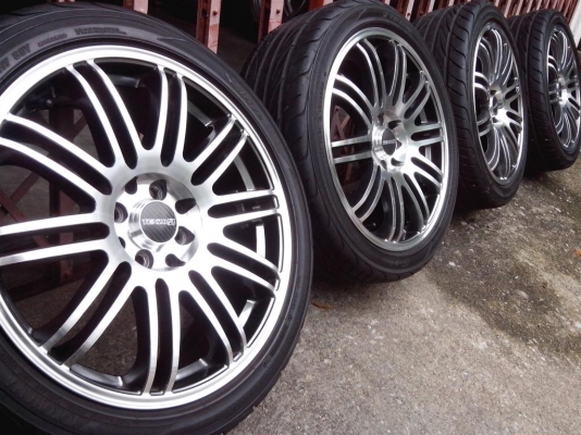 ขาย LENSO ขอบ 17 พร้อม Yokohama 205/45/17 ดอกเต็ม