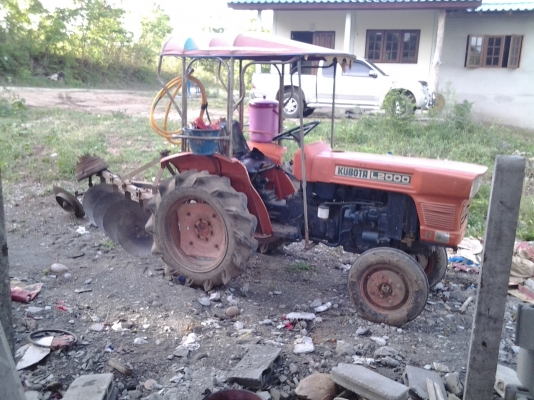 ขาย คูโบต้า l2000 เพลาเดียวแถมวิบาก200ccทะเบียนโอน