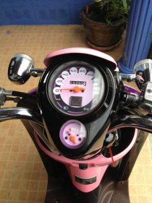 HONDA SCOOPY Iสวยแกะกล่องสภาพป้ายแดงวิ่งน้อยประกันศูนย์พร้อมมีเล่มพร้อมโอน