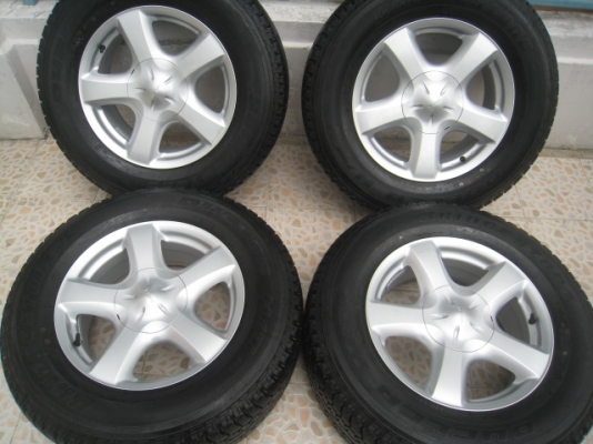 ขายล้อแม็กป้ายแดง  All New Isuzu d-max 17"x7" et33 6รู139 +ยางปี 1313 (081-3747940)