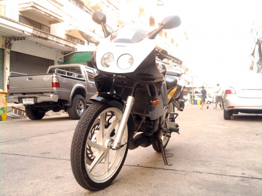 ขออนุญาติขาย HONDA NSR150 RR สีดำขาว ล้อแม็ก