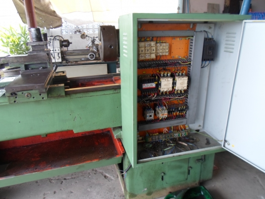 แท่นกลึง 7 ฟุต รุ่นหนัก 2 เพลา เกียร์บล็ออก กลึงเกลียวได้ ไม่ต้องเปลี่ยนเฟือง125,000