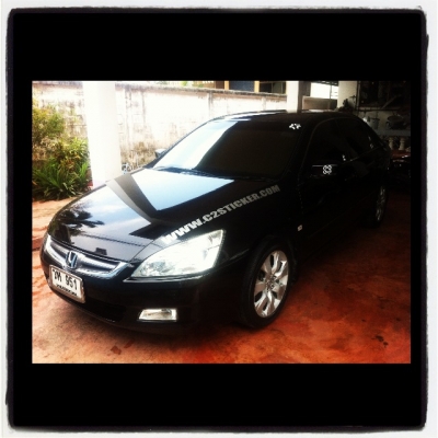 ขายฮอนด้าHonda Accord2003   ขายดาวห์ 280,000 ฟรีค่าโอนรถ ฟรีทองคำ 50 สต. ด่วน เจ้าของแจกจริง รถรุ่น TOP 2.4 สภาพดีมาก มี Cruise control พวงมาลัยมัลติฟังค์ชั่น ไม่เคยมีอุบัติเหตุใดๆทั้งสิ้น เข้าศูนย์ทุกครั้ง มีประวัติชัดเจน มีป.1 ถึงสิ้นปี