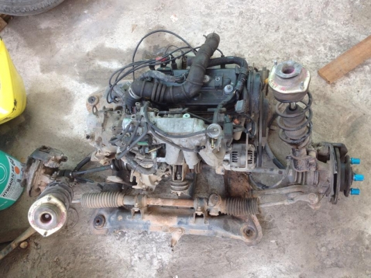 เครืองมิล่า EF หัวฉีด ยกแพ ยังอยู่ในรถ ลองขับก่อนได้ เครื่องดีครับ วิ่ง 120 สบายๆ