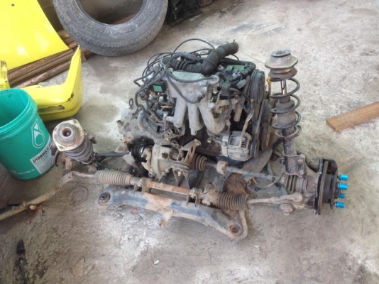 เครืองมิล่า EF หัวฉีด ยกแพ ยังอยู่ในรถ ลองขับก่อนได้ เครื่องดีครับ วิ่ง 120 สบายๆ