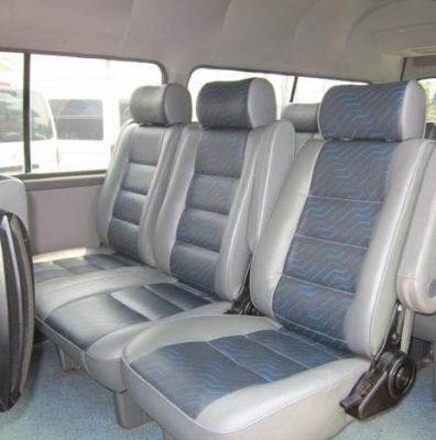 ขายเบาะรถตู้ nissan urvan (เดิม 3 แถว) หรือแลก 4แถว