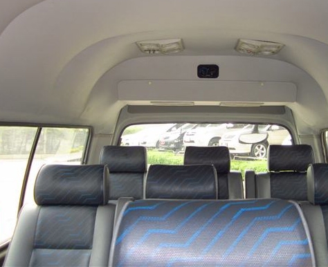 แลกเบาะรถตู้ nissan urvan (เดิม 3 แถว) แลก 4แถว