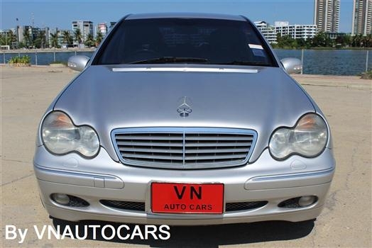 ฟรีดาวน์ 2002Benz C200 Kompressor W203 ทะเบียนสวย แม็กซ์AMGแท้